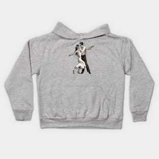 Couple Dancing Happy Vibe Kids Hoodie